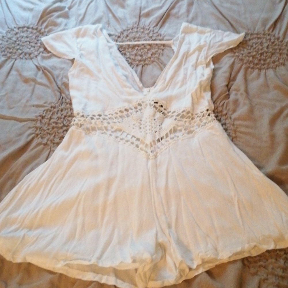 White romper